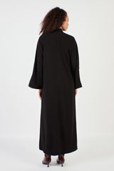 Dragonfly Gemstones Black Abaya